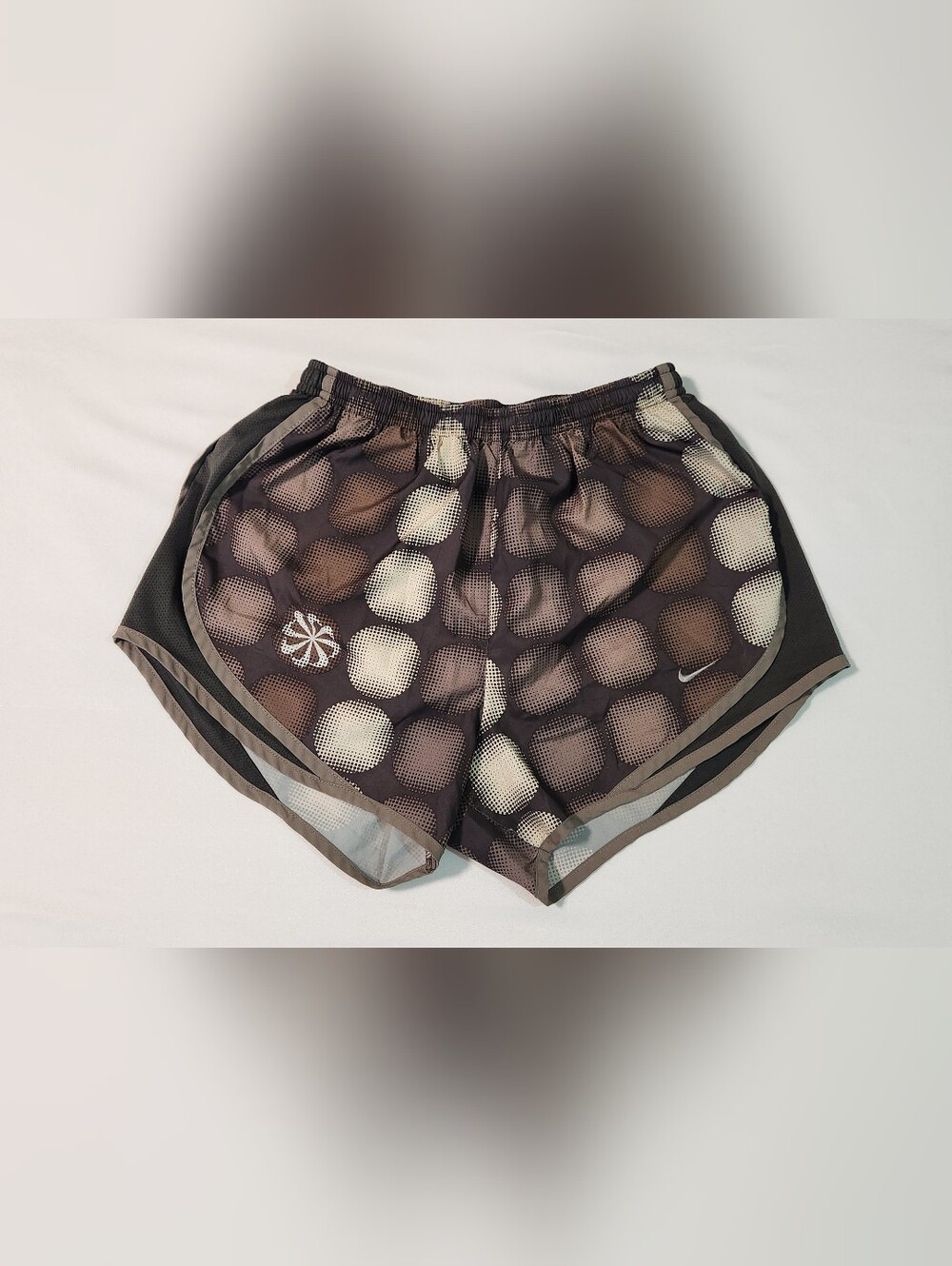 Nike Women’s Brown Polka Dot Running Shorts